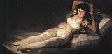 Francisco De Goya Famous Paintings - Clothed Maja